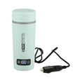 thumbnail image 1 of Lipstore Car Electric Kettle Car Heating Cup Coffee Tea Cup Leakproof Stainless Steel 12V, 1 of 8