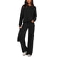 thumbnail image 1 of Conjunto Deportivo Mujer PRETTYGARDEN Sudadera con Capucha y Pantalones Cargo Negro L, 1 of 8