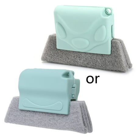 

Whigetiy Window Frame Door Groove Cleaning Brush Gap Cleaner Track Dust Removal