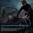 thumbnail image 3 of Gafas de sol deportivas polarizadas TUNC para hombres y mujeres, ciclismo, correr, conducir, pesca, montura inastillable, Protección UV, Sencillez, 3 of 5