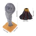 thumbnail image 2 of OUNONA Modèle de Simulation Réaliste de Volcan et Tornade en Résine pour Exploration Scientifique et Éducation à Domicile, 2 of 8