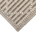 thumbnail image 6 of Liora Manne Malibu Checker Diamond Indoor Outdoor Area Rug Neutral, 6 of 7