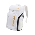 thumbnail image 4 of Lipstore Badminton Backpack Large Capacity Racket Bag Versatile Tennis Backpack Badminton White Gold, 4 of 8