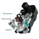 thumbnail image 5 of Motor actuador de cerradura de puerta eléctrica trasera izquierda para Jeep Grand Cherokee 1998-2004 No.55135621AB, 5 of 7