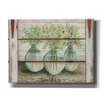 thumbnail image 1 of Epic Graffiti 'Eucalyptus - Gather' by Cindy Jacobs, Canvas Wall Art, 54"x40", 1 of 8