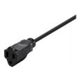 thumbnail image 2 of Monoprice 2' Extension Cord 16 AWG Black (105297), 2 of 5