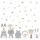 thumbnail image 5 of lote De 2 Autocollants Muraux En Pvc Mignon Fauve Lion Animal Maternelle Salon Chambre Dcor Auto-adhsif Art, 5 of 5