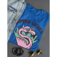 thumbnail image 3 of Summer Wishes Flamingo T-Shirt Women -Smartprints Designs, Female 3X-Large, 3 of 4