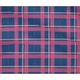 thumbnail image 4 of oneOone Cotton Flex Royal Blue Fabric Madras Check Diy Clothing Quilting Fabric Print Fabric By Yard 40 Inch Wide, 4 of 4