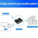thumbnail image 5 of Methold Amplificador de audio Receptor de señal Amplificadores de potencia Transmisión estable Tamaño compacto Conexión rápida Altavoz Sistemas de cine en casa, 5 of 6
