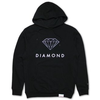 Diamond Supply Co Scatter Box Logo Hoodie Black - Walmart.com