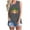 Gray tank tops for women, variant on Wycnly Tank Top for Women Baseball Mom Letter Print Summer Crewneck Sleeveless T Shirts Vintage Leopard Loose Fit Mother's Day Vest Blouses Gray s Under $5