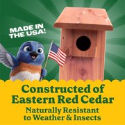 Pennington Classics Cedar Bluebird House With Predator Guard