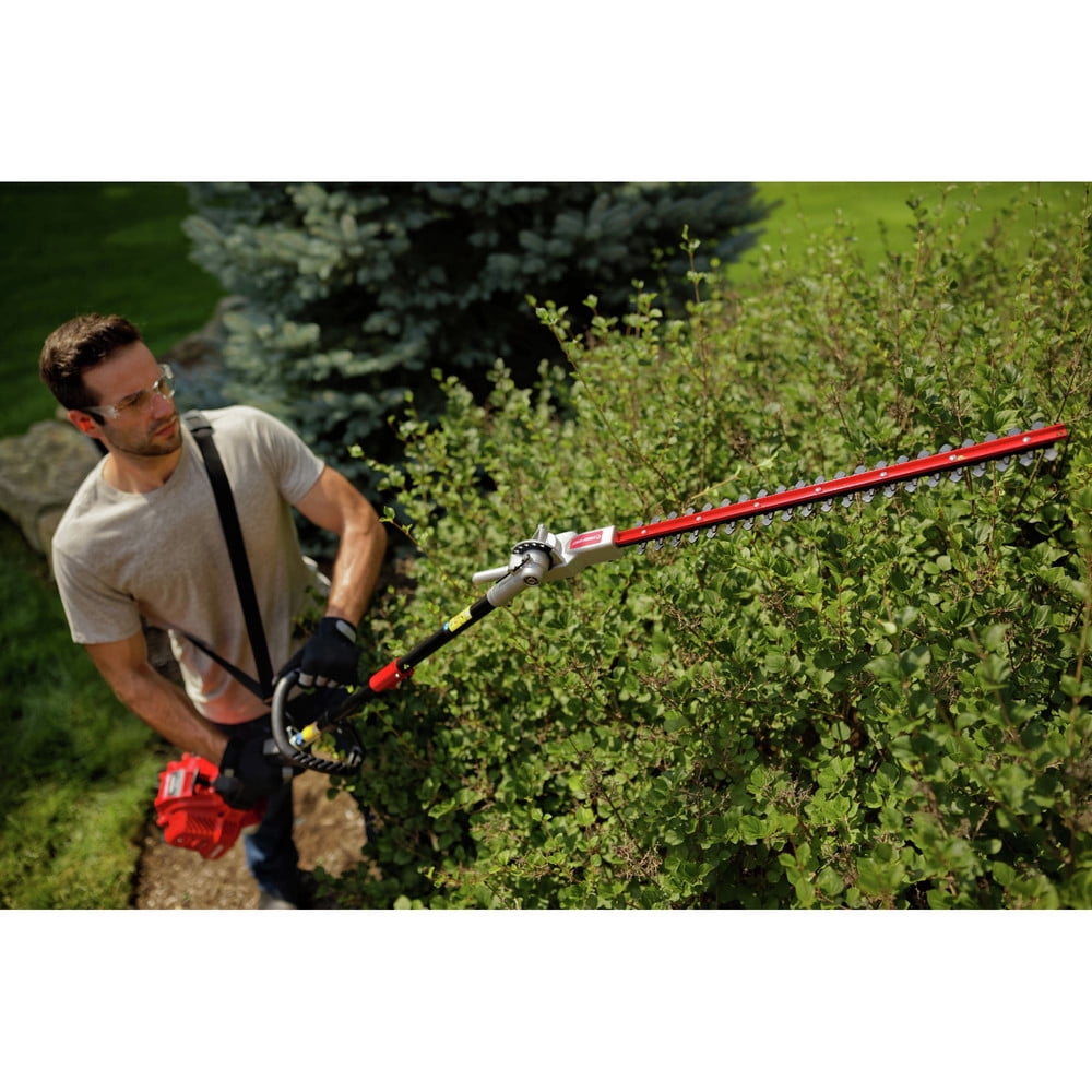 Troy-Bilt 25cc Gas Hedge Trimmer with Attachment Capability, TB25HT