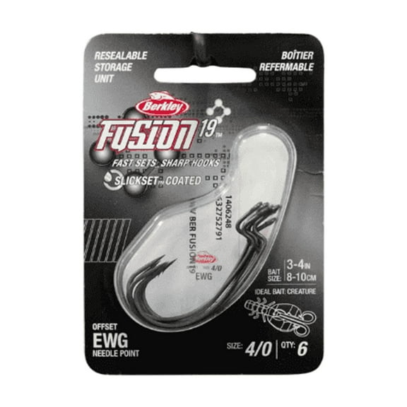 Berkley Fusion19 EWG Fishing Hooks