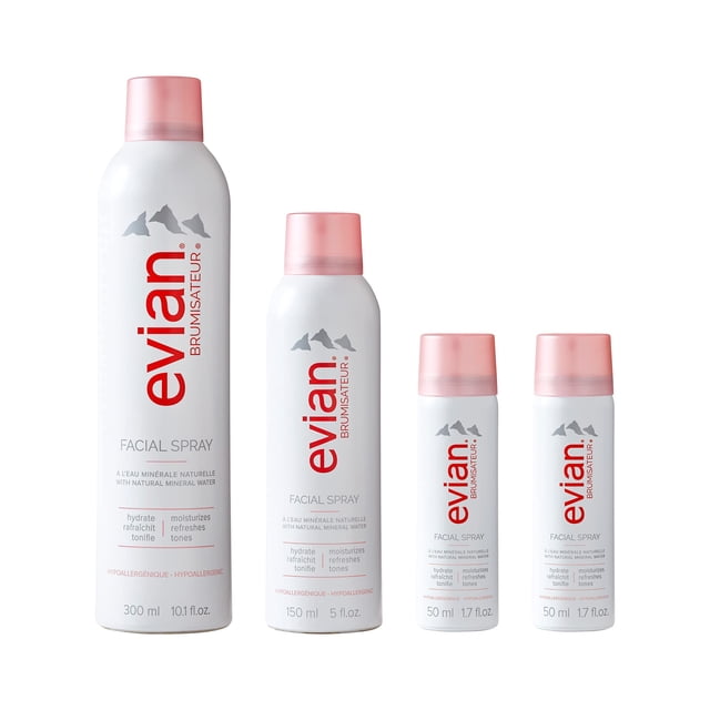 Spray facial BRUMISATEUR Evian 24/7 Kit de agua mineral hidratante