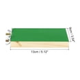 thumbnail image 2 of Unique Bargains Wood Bird Perch Stand Parrot Stand Platform Cage Accessory Paw Grinding Clean, Green, 2 of 5