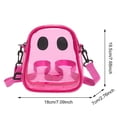 thumbnail image 4 of Halloween Crossbody Bags, Clear Ghost Jelly Crossbody Purse for Women, Lightweight Underarm Shoulder Bag Daily Commute, 4 of 7