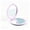 purple, variant on 1pc Portable Round Pocket Folding Makeup Mirrors Mini Pocket Vanity Mirror