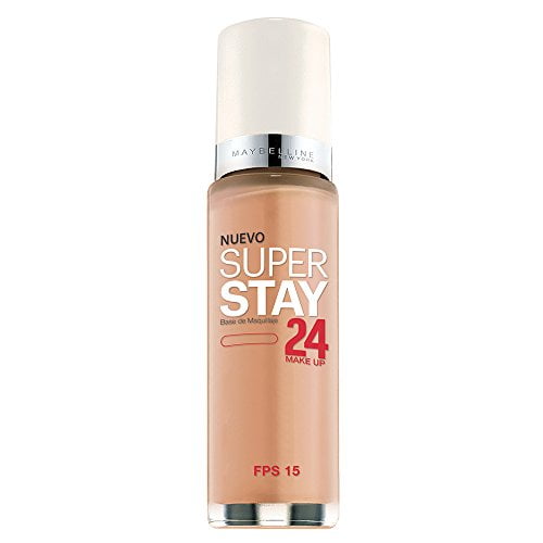 Maybelline New York Super Rester 24Hr Maquillage, Nu, 1 Once Fluide