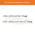 thumbnail image 3 of MAX Advanced Brakes - Rear Brake Kit For 2004-2011 Ford F150| Carbon Ceramic Brake Pad and Rotor Kit| Drilled Slotted Brake Rotors, 3 of 10