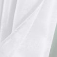 thumbnail image 2 of Olivia Gray PNR42797 84 in. Roxy Two Tone Jacquard Panel, White - Pack of 4, 2 of 3