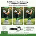 thumbnail image 3 of Golf Grip Trainer,snap-on golf grip trainer,Golf Grip Training Aid,Golf Swing Trainer Correcting Left and Right Hand Positions,Helps Train Correct Hand Position, 3 of 6