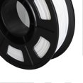 thumbnail image 2 of Filament PLA blanc pour imprimante 3D, 1,75 mm, poids net 8,8 oz, température de 180 à 210 °C, pour recharge et remplacement, 2 of 4