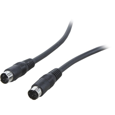UPC: 0757120409175 | C2G 40917 Value Series S-Video Cable  Black (25 Feet  7.62 Meters)