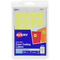 thumbnail image 1 of Avery Round Color-Coding Labels 3/4 in, Neon Yellow, 1008/Pack - AVE05470, 1 of 1
