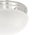 thumbnail image 3 of Westinghouse Lighting Westinghouse Two-Light Flush-Mount Interior Ceiling Fixture with Pull Chain Brushed Nickel, 3 of 5