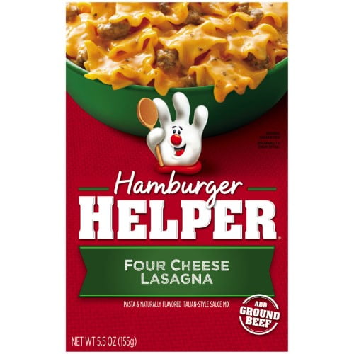 Hamburger Helper Four Cheese Lasagna