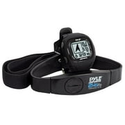 Pyle - GPS Watch w/ Coded Heart Rate Transmission, Navigation, Speed, Distance, Workout Memory, Compass, PC link (Black Color)