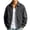 Black, variant on Men's Textured Zip Up Jackets Lapel Collar Casual Fall Winter Heavyweight Bomber Jackets Sportswear Streetwear Coats with Arm Zipper Blue XXXXXL