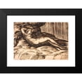 thumbnail image 2 of Johann Heinrich Roos 14x11 Black Modern Framed Museum Art Print Titled - Lying Goat and Three Sheep Near Obelisk with Bust of Roman Emperor (1664 - 1665), 2 of 5
