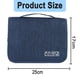 thumbnail image 2 of Bolsos impermeables del artículo de tocador del viaje que cuelgan el bolso cosmético multifuncional del maquillaje del bolso para las mujeres, 2 of 6