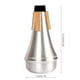 thumbnail image 1 of Trumpet Mini Mute Dampener para accesorio de instrumento de trompeta aleación de aluminio tamaño pequeño fácil de transportar Anggrek Otros, 1 of 8