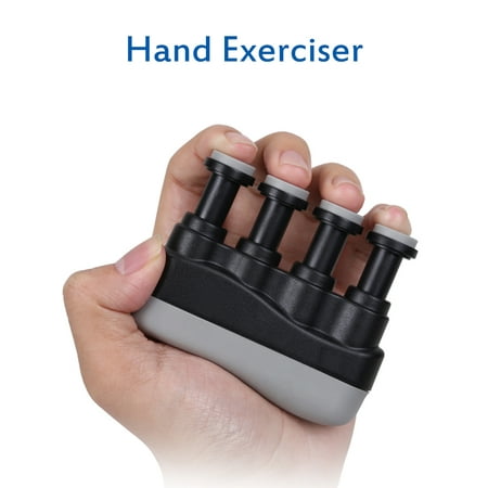 Portable Finger Exerciser Device Hand Grip Trainer Arm Strengthener for Guitar Bass Piano Instrument (Best Finger Strengthener For Guitar)