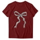 thumbnail image 4 of Blusas de Manga Corta para las Mujeres Divertida Impresión Cuello Redondo Camiseta Vintage, Blusas de Primavera para las Mujeres, 4 of 9