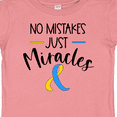 thumbnail image 4 of Inktastic No Mistakes, Just Miracles Down Syndrome Awareness Boys or Girls Baby T-Shirt, 4 of 5