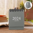 thumbnail image 3 of SHISUYAN Mini Calendar 2024 Tabletop Small Calendar Small English Calendar Ornament Decorative Desk Calendar, 3 of 9