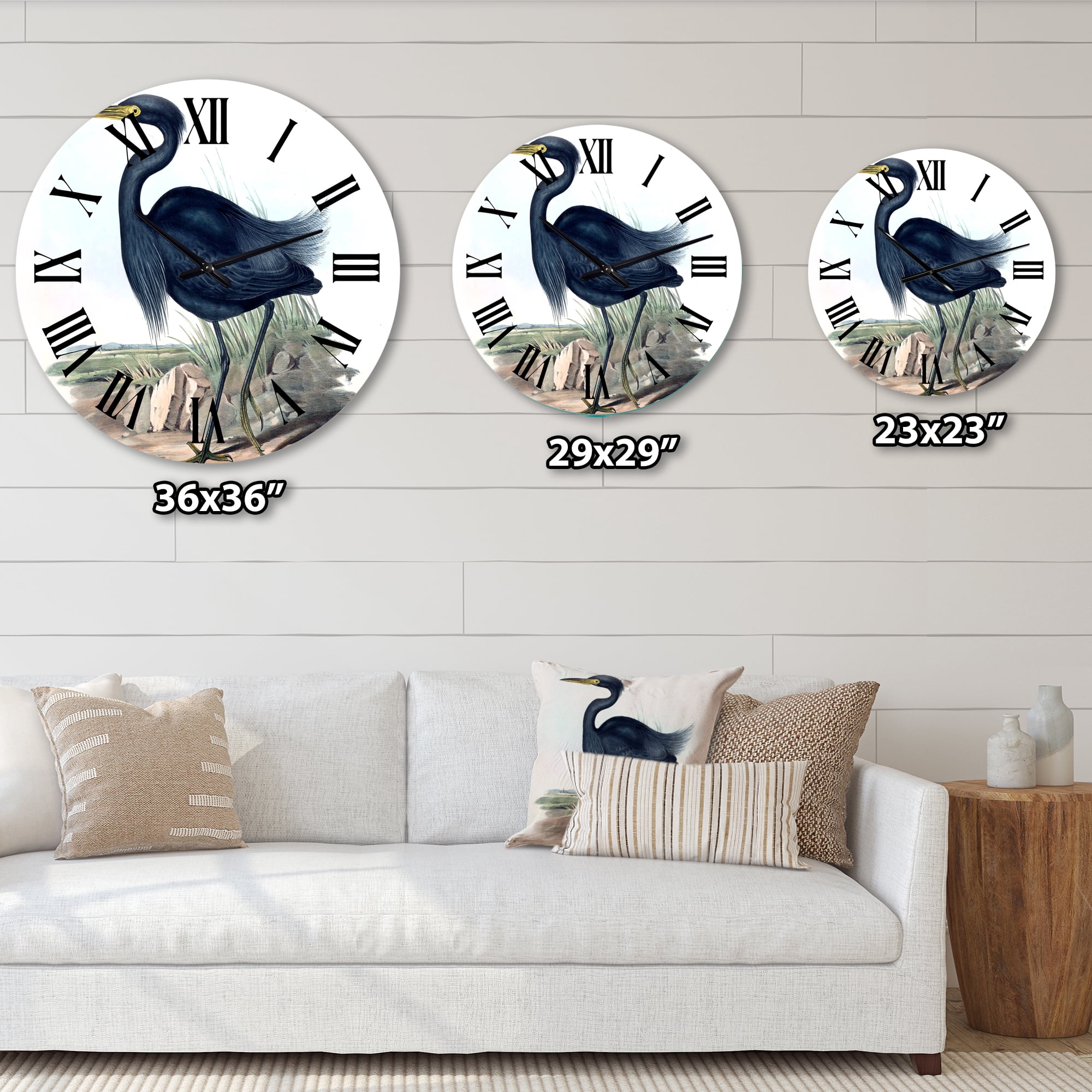 Designart 1 in Quartz Traditional Wall Clock