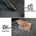 thumbnail image 6 of Pentantan Shag Area Rugs, 5ft x 8ft Soft Fluffy Indoor Carpet for Living Room Bedroom Decor, Dark Gray, 6 of 8