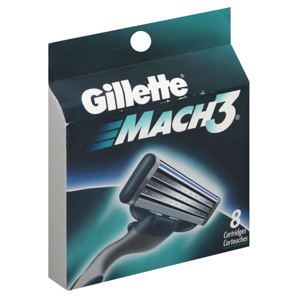 Gillette Genuine Mach3 Replacement Razor Blade Refill Cartridges For