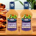 thumbnail image 2 of Kraft Thousand Island Salad Dressing With Bacon (16 fl oz Bottle) Pack of 2, 2 of 6