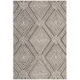 thumbnail image 4 of SAFAVIEH Micro-Loop Colton Geometric Diamonds Area Rug, Dark Grey/Ivory, 2'6" x 4', 4 of 10