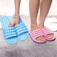 thumbnail image 2 of Zapatillas de casa de verano para parejas, zapatillas de baño antideslizantes, silenciosas, huecas y con fugas, 2 of 6