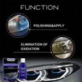 thumbnail image 4 of Car Headlight Restoration Set Fluid Repair Kit Plastic Light Polish Cleaner, 4 of 4
