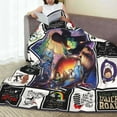 thumbnail image 4 of The Wizard of Oz Throw Blanket 60"X50" Soft Flannel Lightweight Plush Air Conditioner Quilt Suitable For Sofa,Living Room,Bedroom,Double Bed, 4 of 5