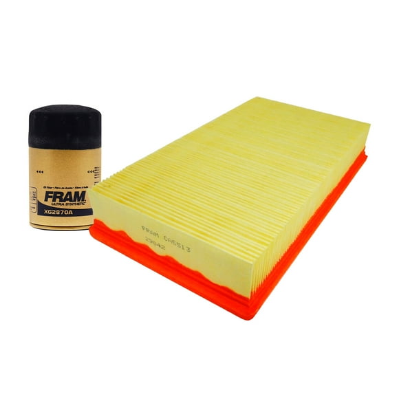 Kit De Filtro de Aire y Filtro de Aceite Sintético 2 PIEZAS Compatible con Volkswagen Pointer L4 1.8L DE 1998 A 2009